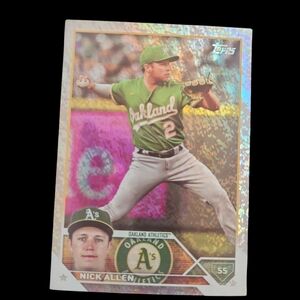 Topps Baseball Card - Oakland Athletics